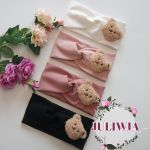 opaska przeplatana z misiem