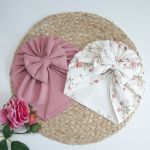 turban z kokardą