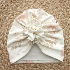 turban w kwiaty zajączki 45-46